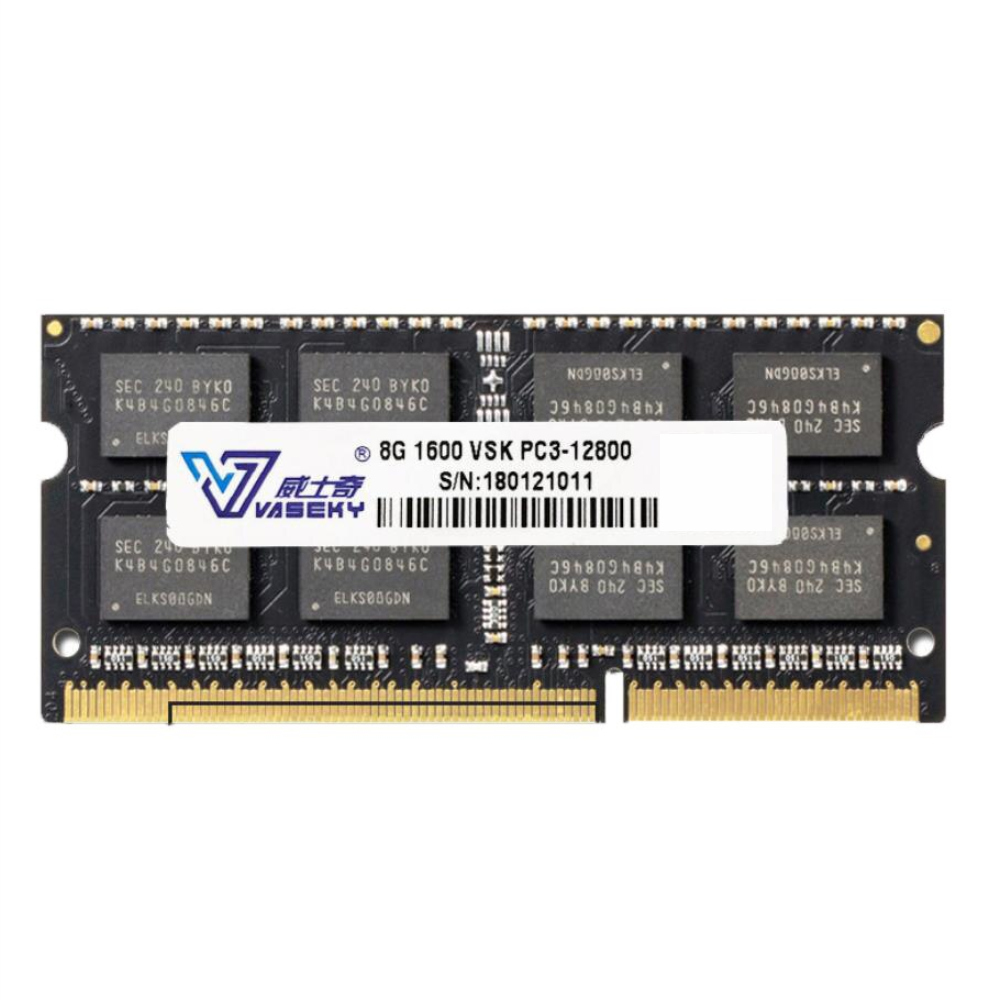 Memória Ram Para Notebook 8Gb DDR3 Vaseky 1600Mhz Vsk PC3-12800